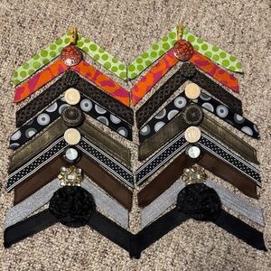 Lindsay Phillips switch flop straps - mix and match styles lot of 4